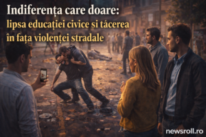 Indiferența care doare: lipsa educației civice și tăcerea în fața violenței stradale